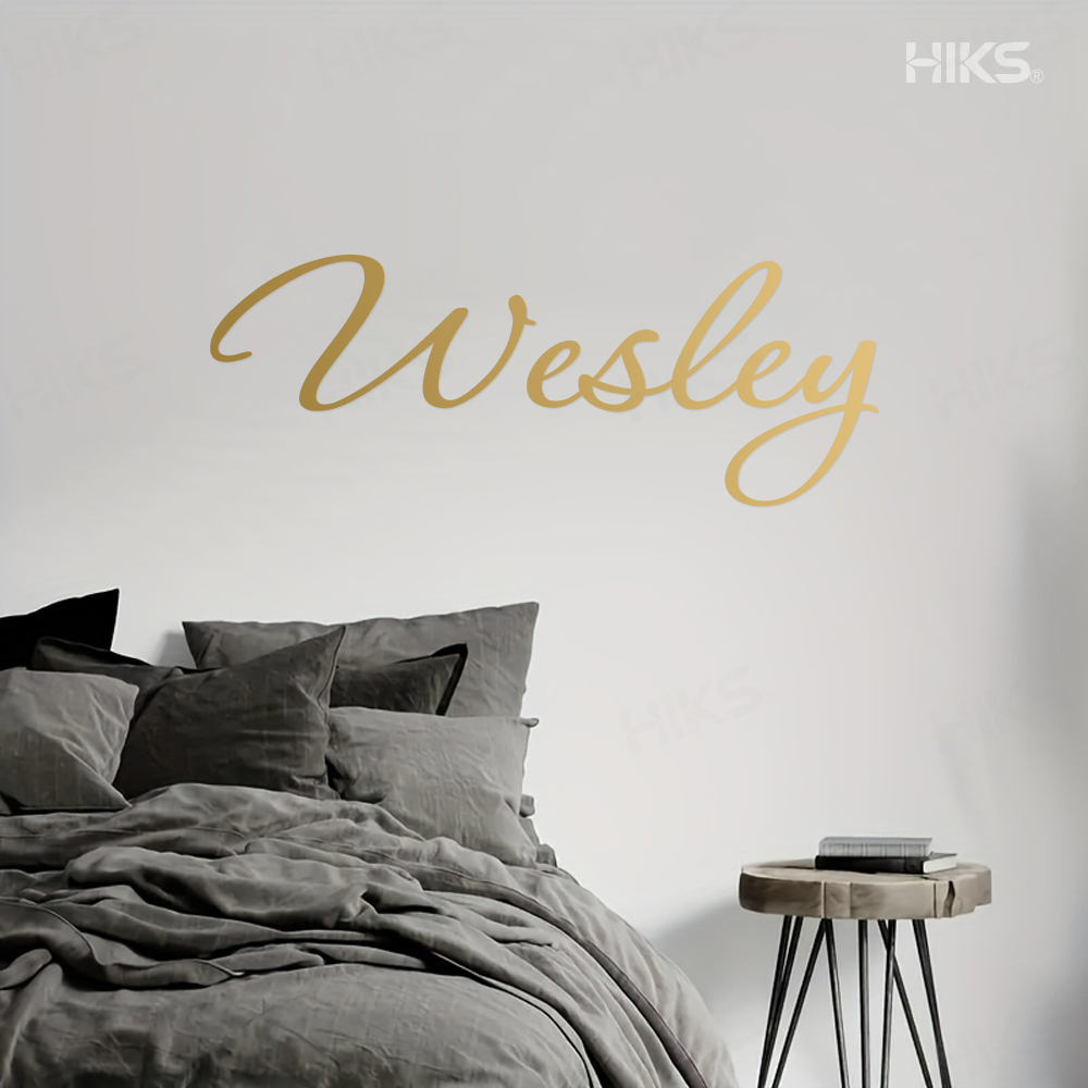 Home Decor Wall Stickers - 1 autocollant mural personnalisé avec nom