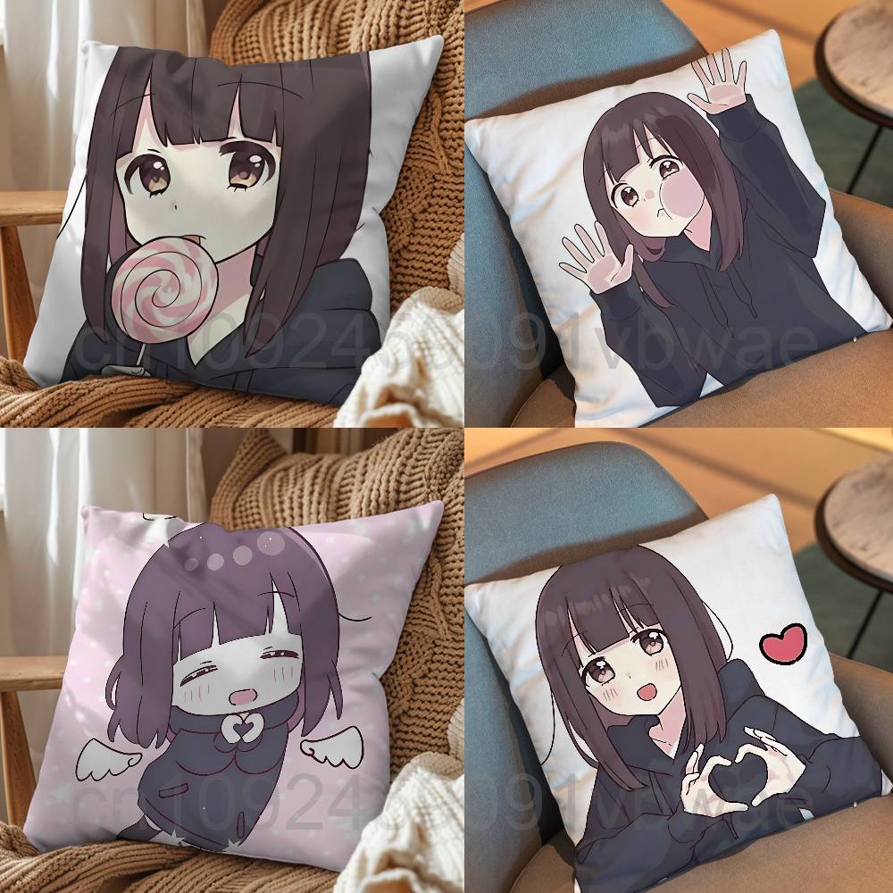 Home Decor Emoji - Housse de coussin décorative avec motif