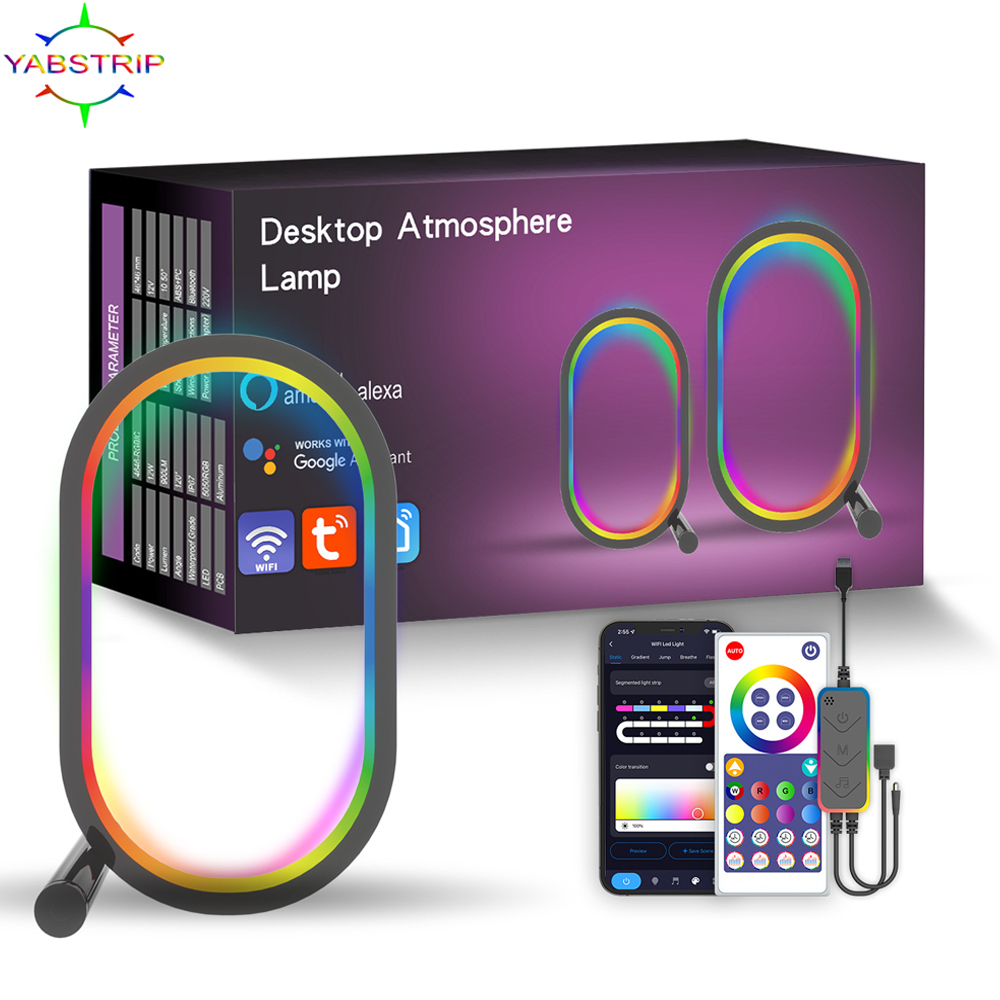 Home Decor App Free - Lampes de bureau intelligentes LED RVB,