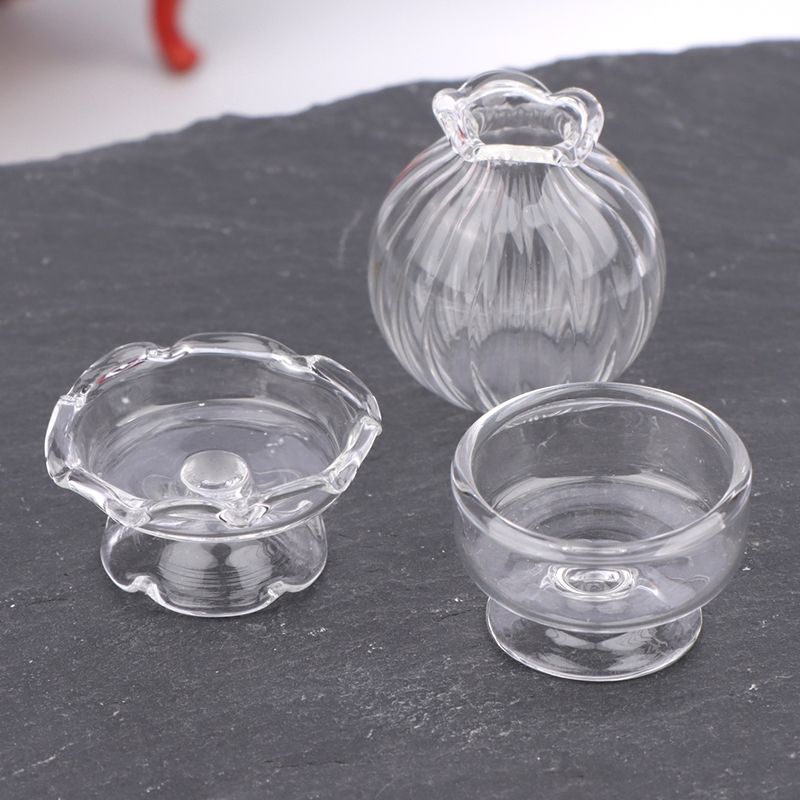 Home Decor Vase - Vase en verre Miniature pour maison