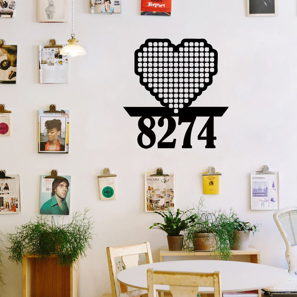 Home Decor Wall Stickers - Autocollant mural personnalisable avec nom, 1