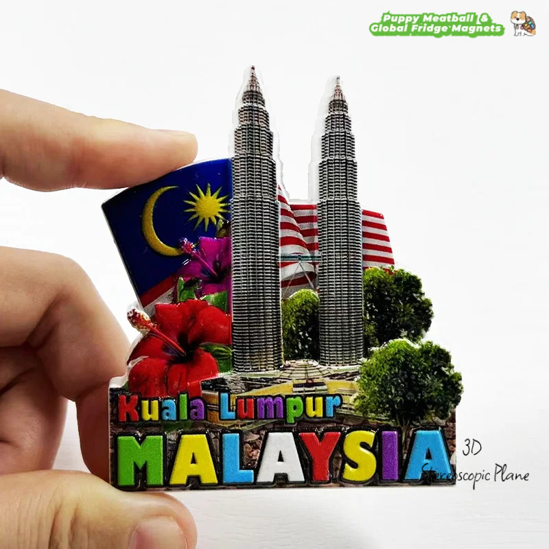 Home Decor Kuala Lumpur - Aimant magnétique pour réfrigérateur 3D Kuala