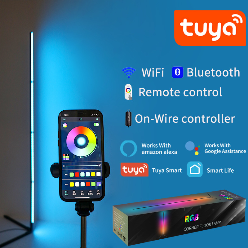 Home Decor App Free - Lampe sur pied LED RGBIC Tuya
