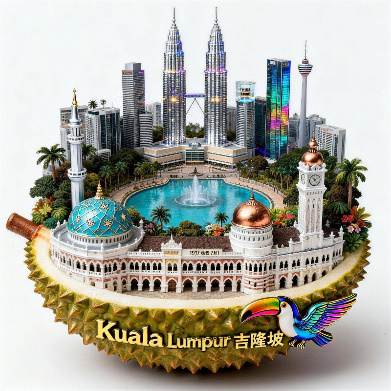 Home Decor Kuala Lumpur - Aimants de réfrigérateur en métal de