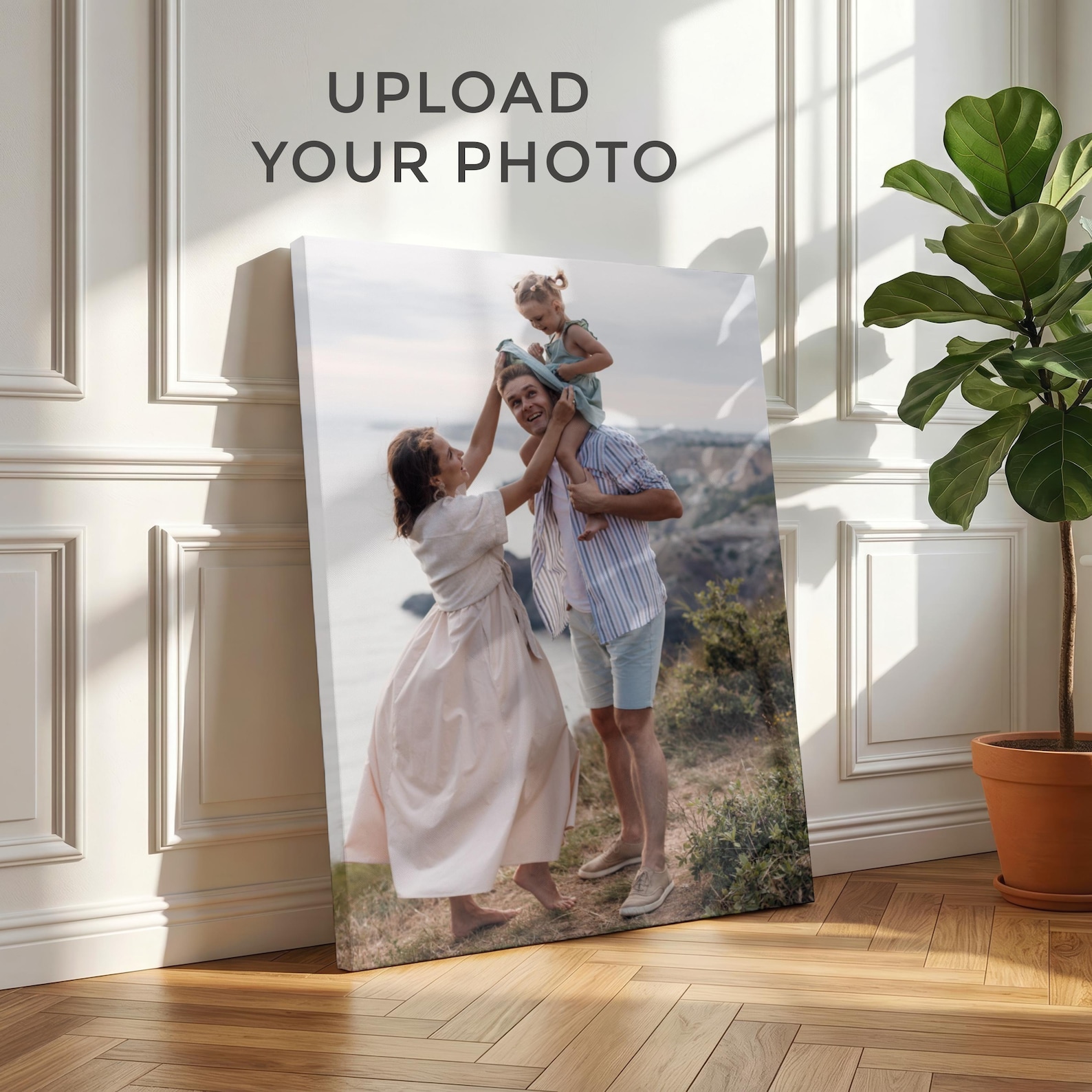 Home Decor Furniture - Toile photo personnalisée, Art mural familial