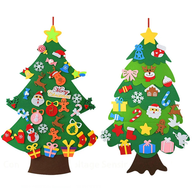Home Decor Xmas Tree - Arbre de noël en feutre pour