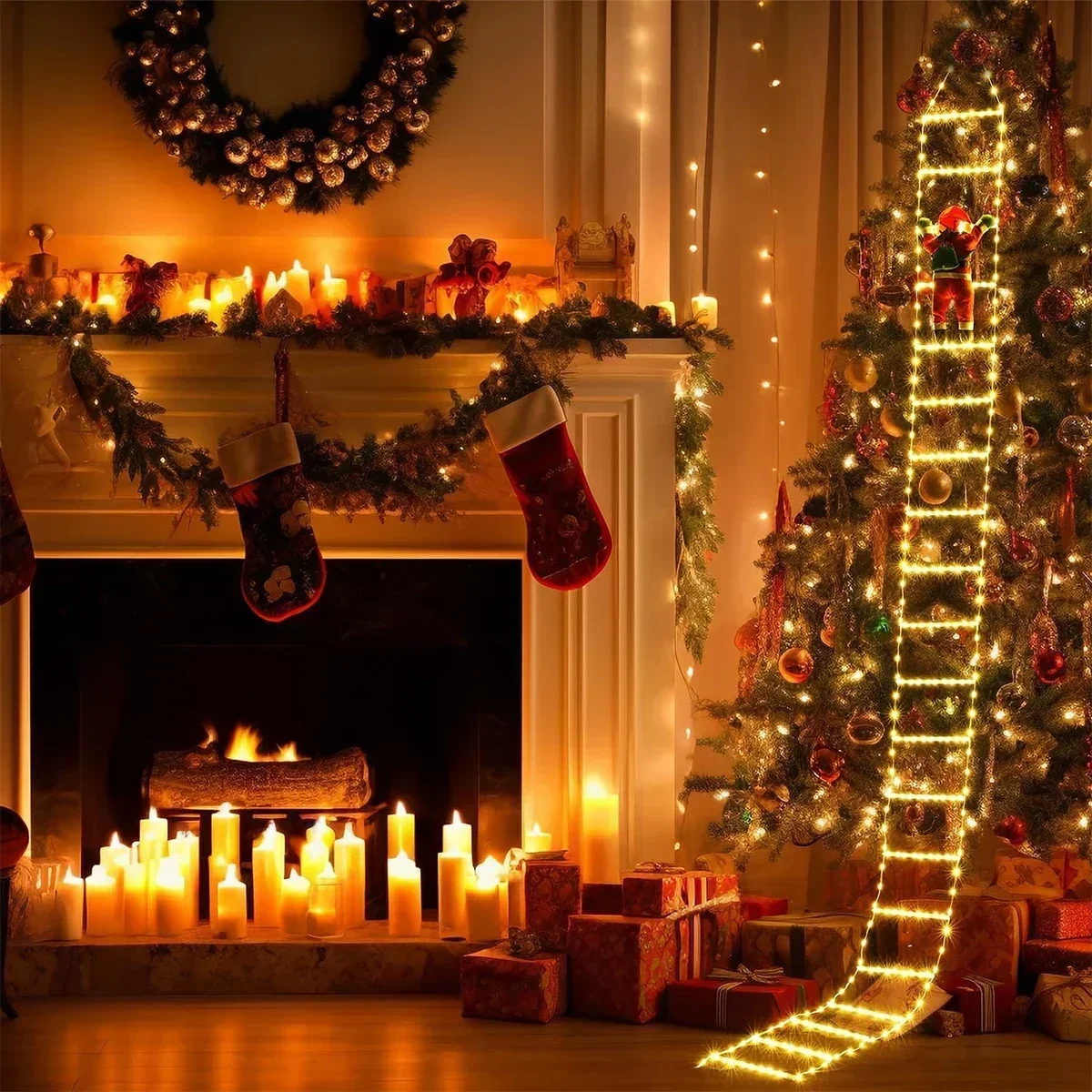 Lumière d'échelle LED pour la  - Home Decor Xmas Tree avis et prix