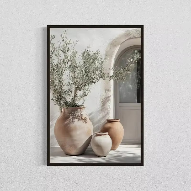 1PC Affiche sur toile sans cad - Home Decor Vase avis et prix