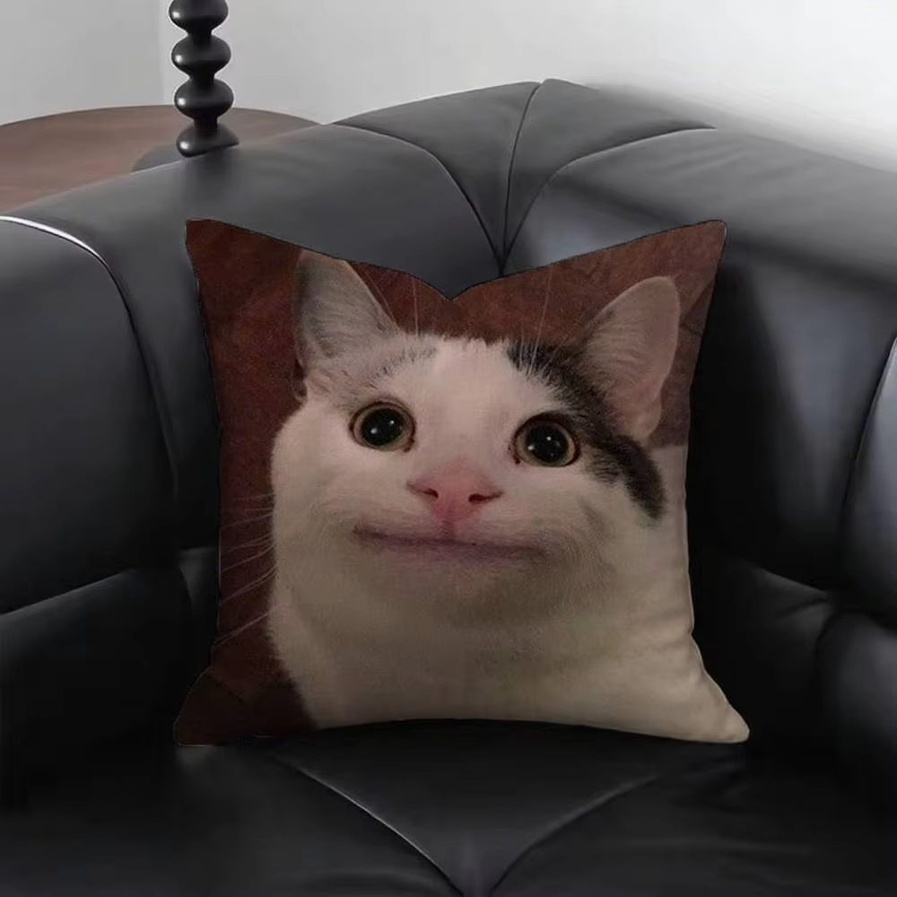 Housse de coussin chat m-meme  - Home Decor Emoji avis et prix
