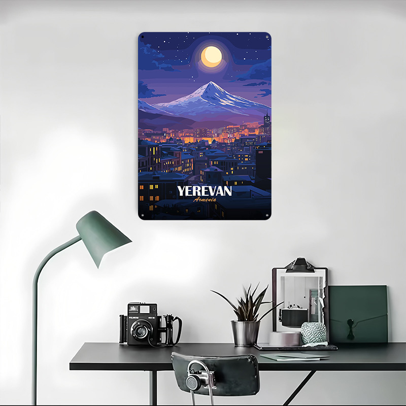 Affiche métallique Paysage noc - Home Decor Yerevan avis et prix