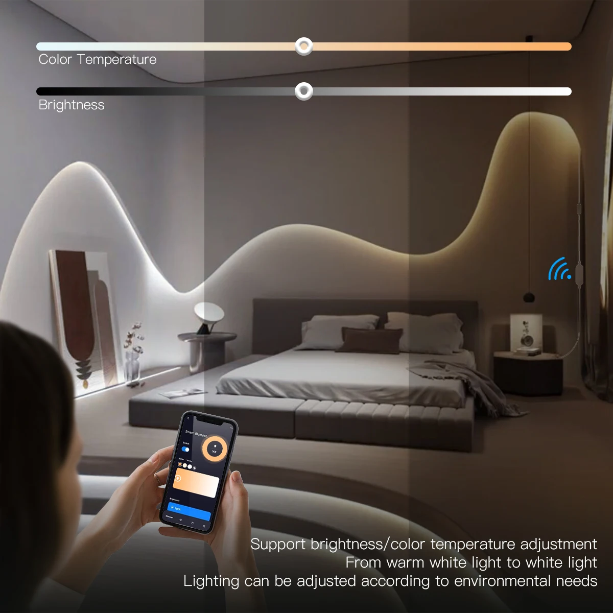 Lampe LED à commande vocale Zi - Home Decor App Free avis et prix