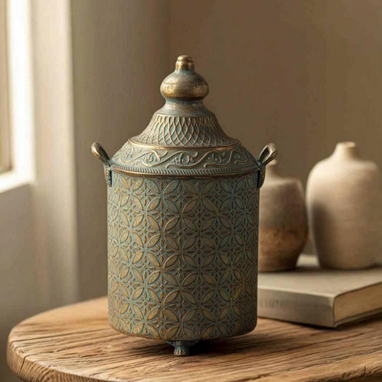 Vase décoratif en métal fini p - Home Decor Vase avis et prix