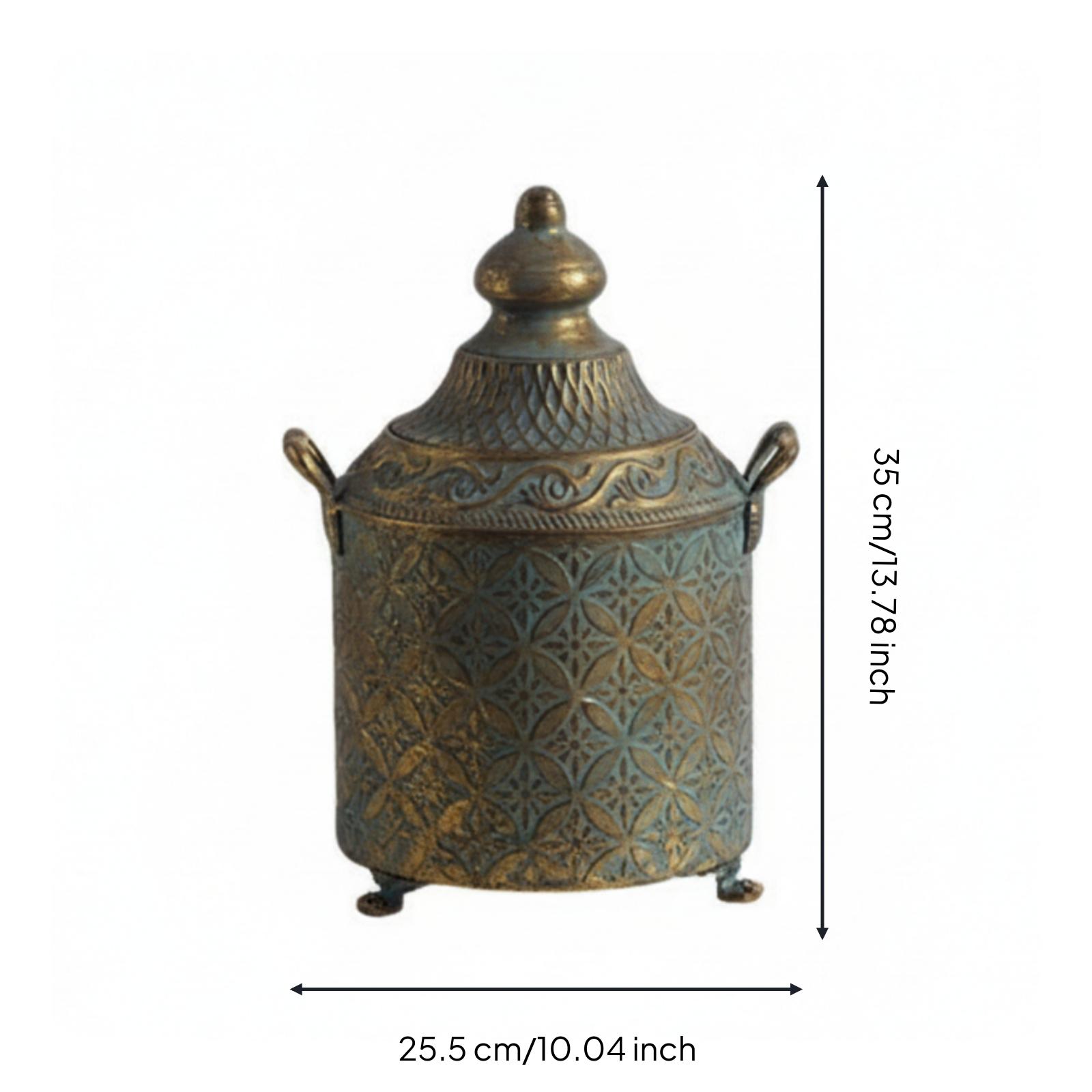 Vase décoratif en métal fini p - Home Decor Vase avis et prix