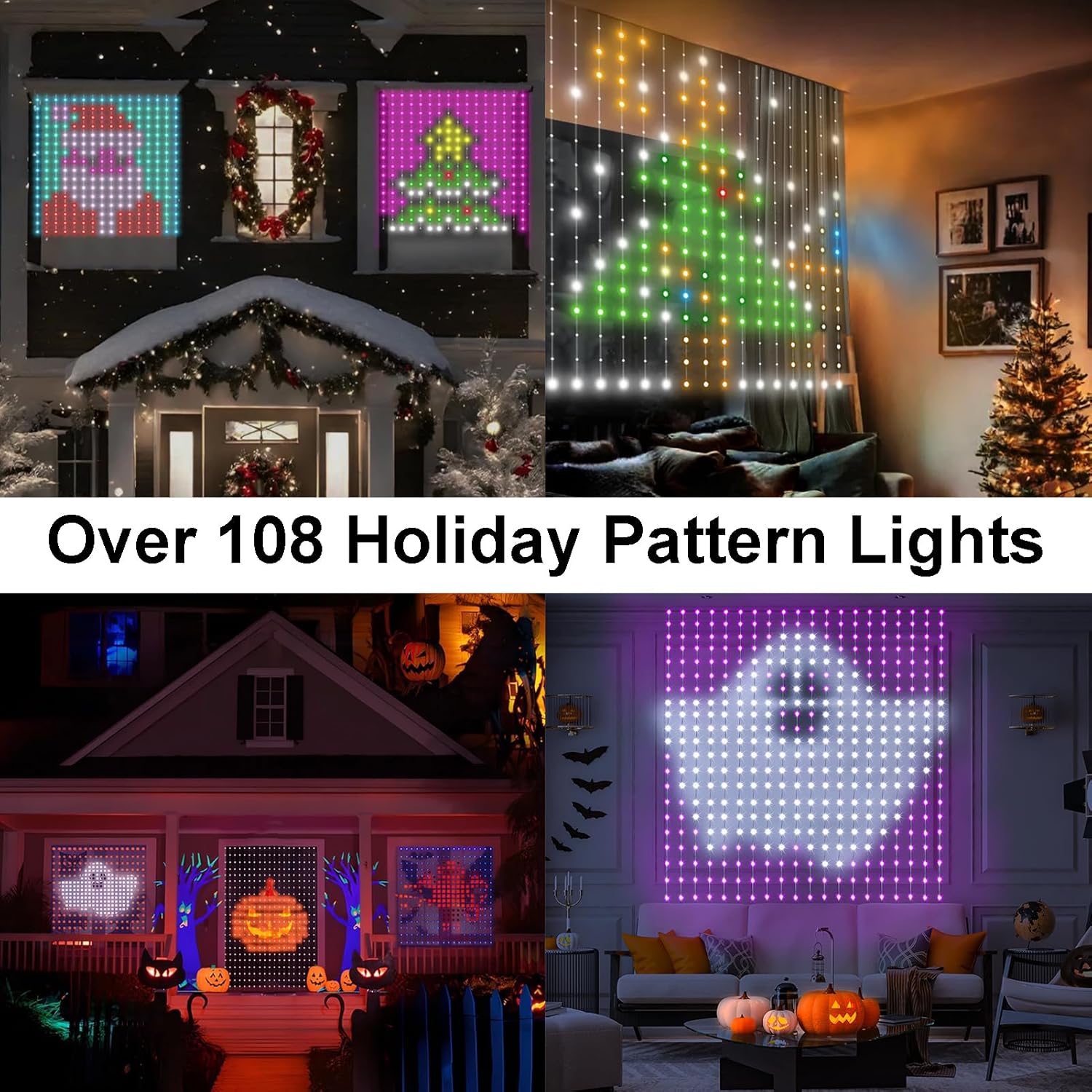 GCTECHING noël LED rideau inte - Home Decor App Free avis et prix