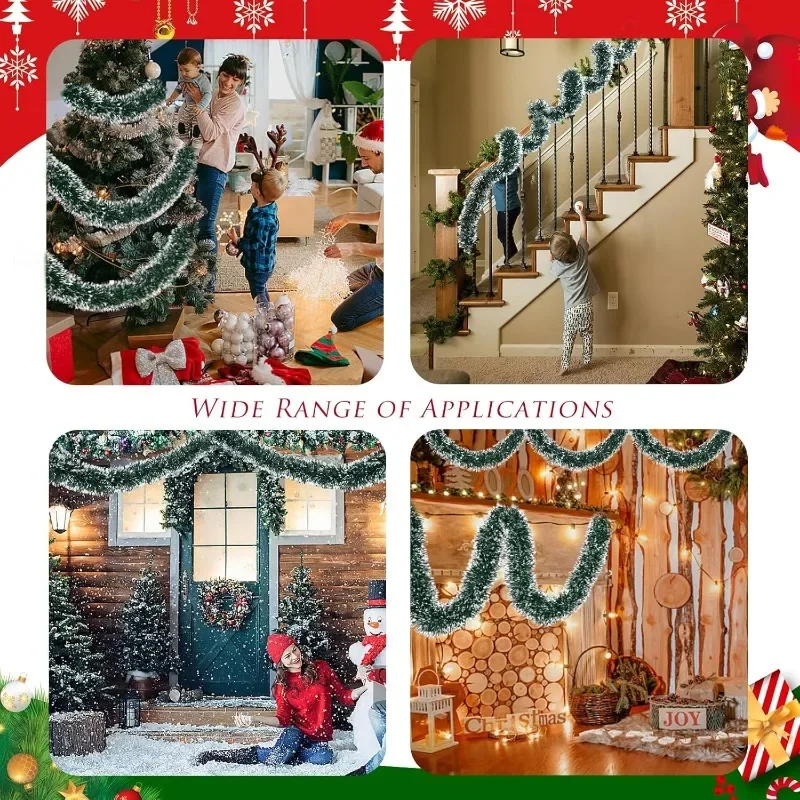 Guirlande de rubans de canne v - Home Decor Xmas Tree avis et prix