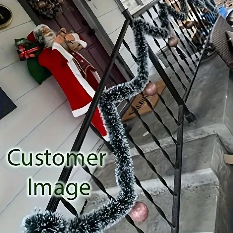 Guirlande de rubans de canne v - Home Decor Xmas Tree avis et prix