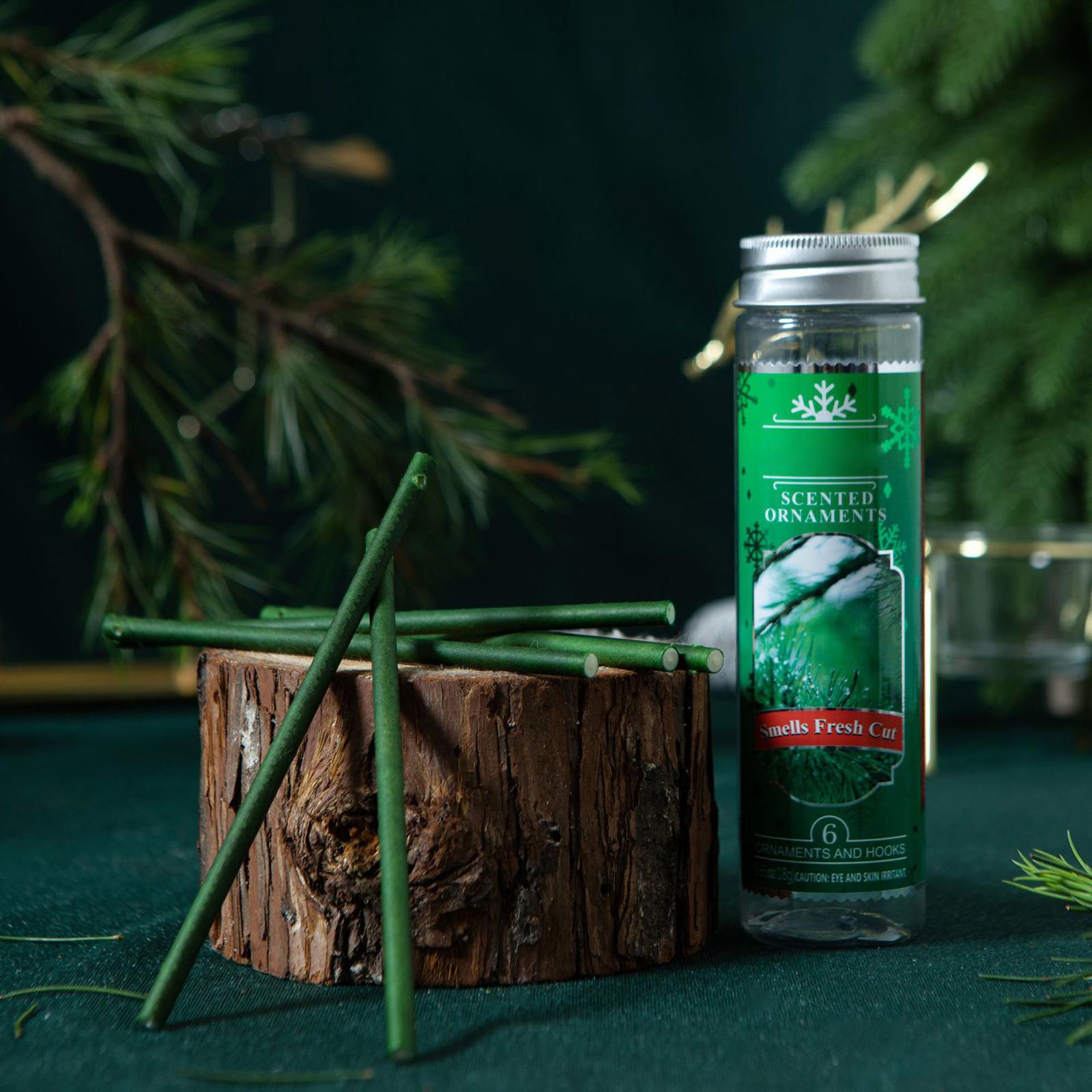6 bâtonnets parfumés de Noël,  - Home Decor Xmas Tree avis et prix