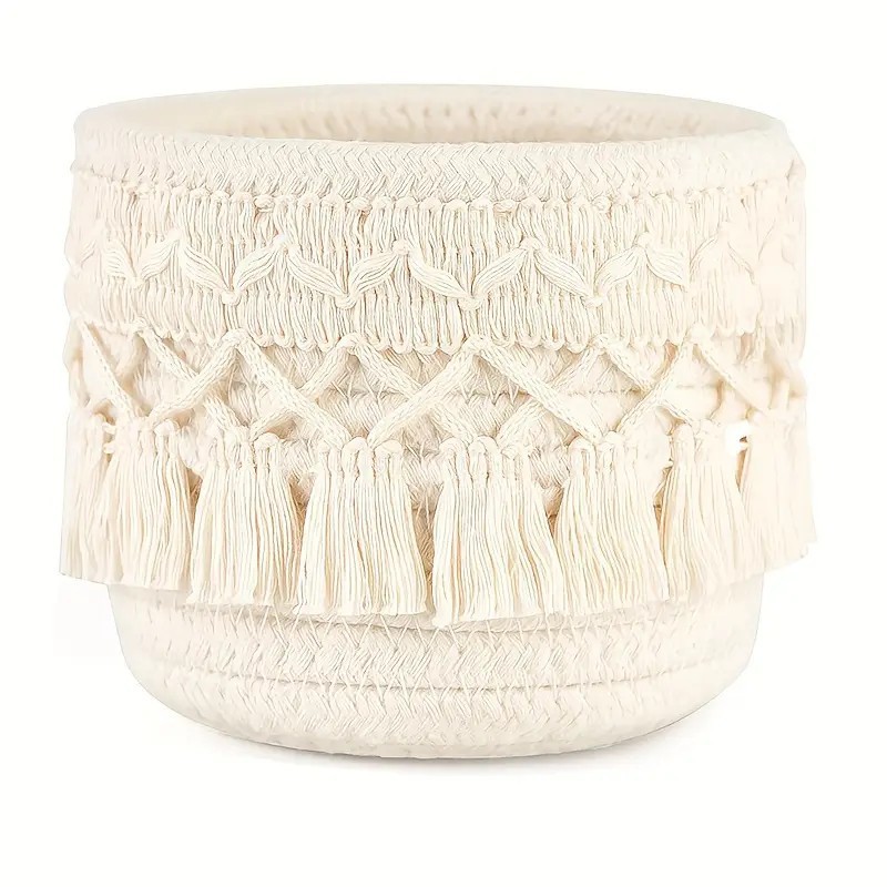 Panier de rangement tissé à po - Vanity Home Decor avis et prix