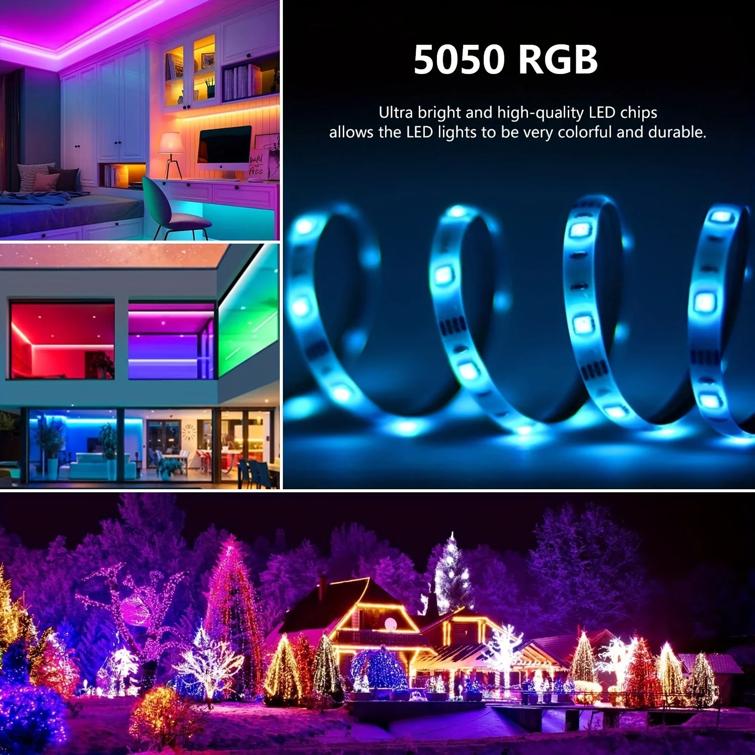Bande LED RGB 10M 20M 30M, écl - Home Decor App Free avis et prix