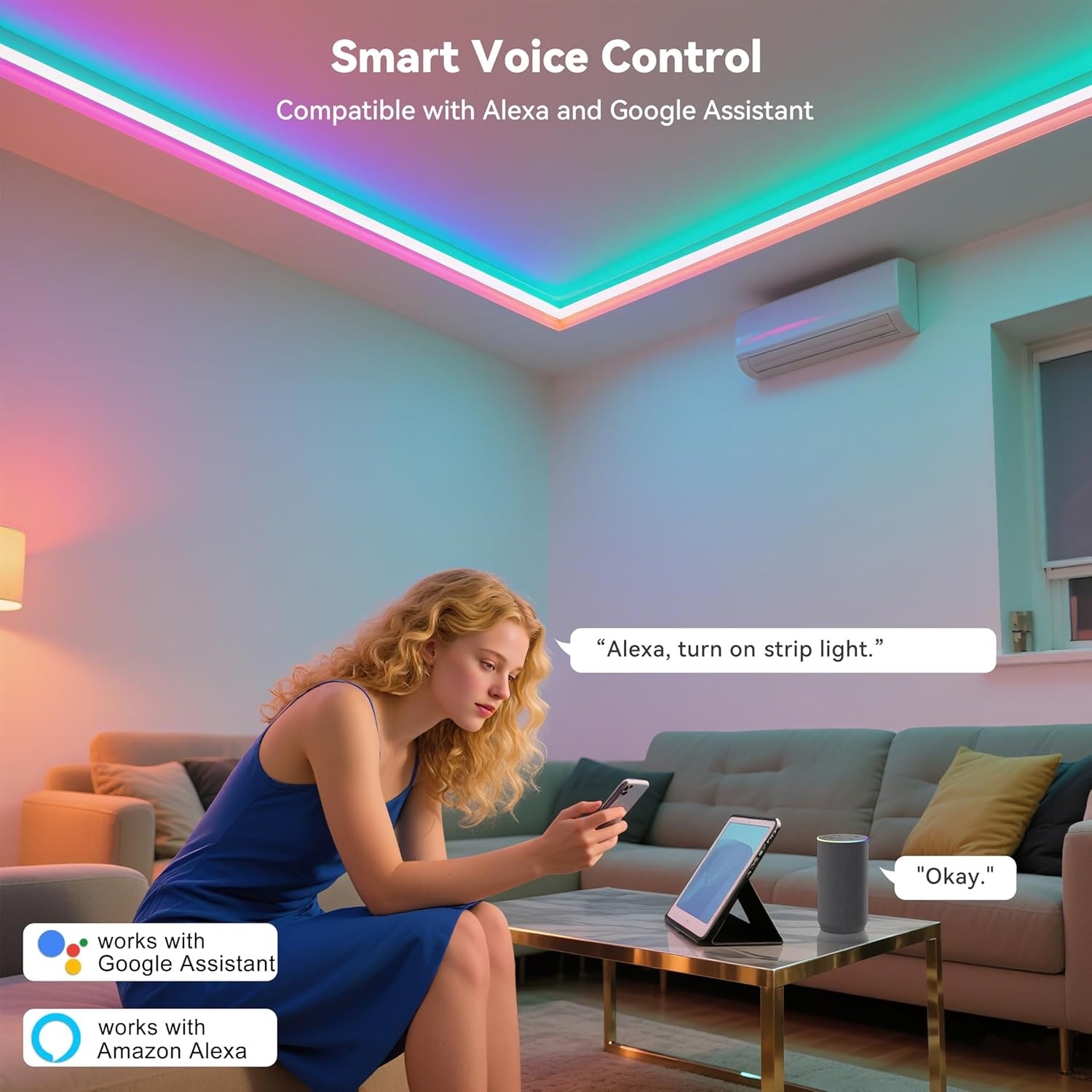 Bande LED RGB 10M 20M 30M, écl - Home Decor App Free avis et prix
