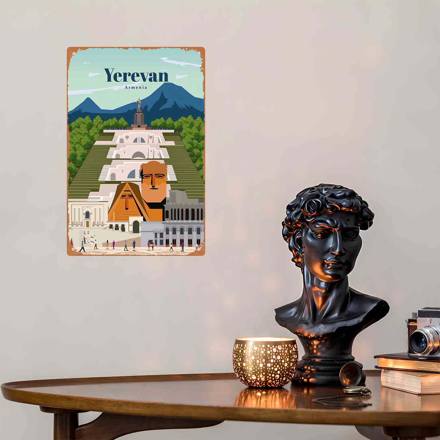 Décoration murale en métal 2D  - Home Decor Yerevan avis et prix
