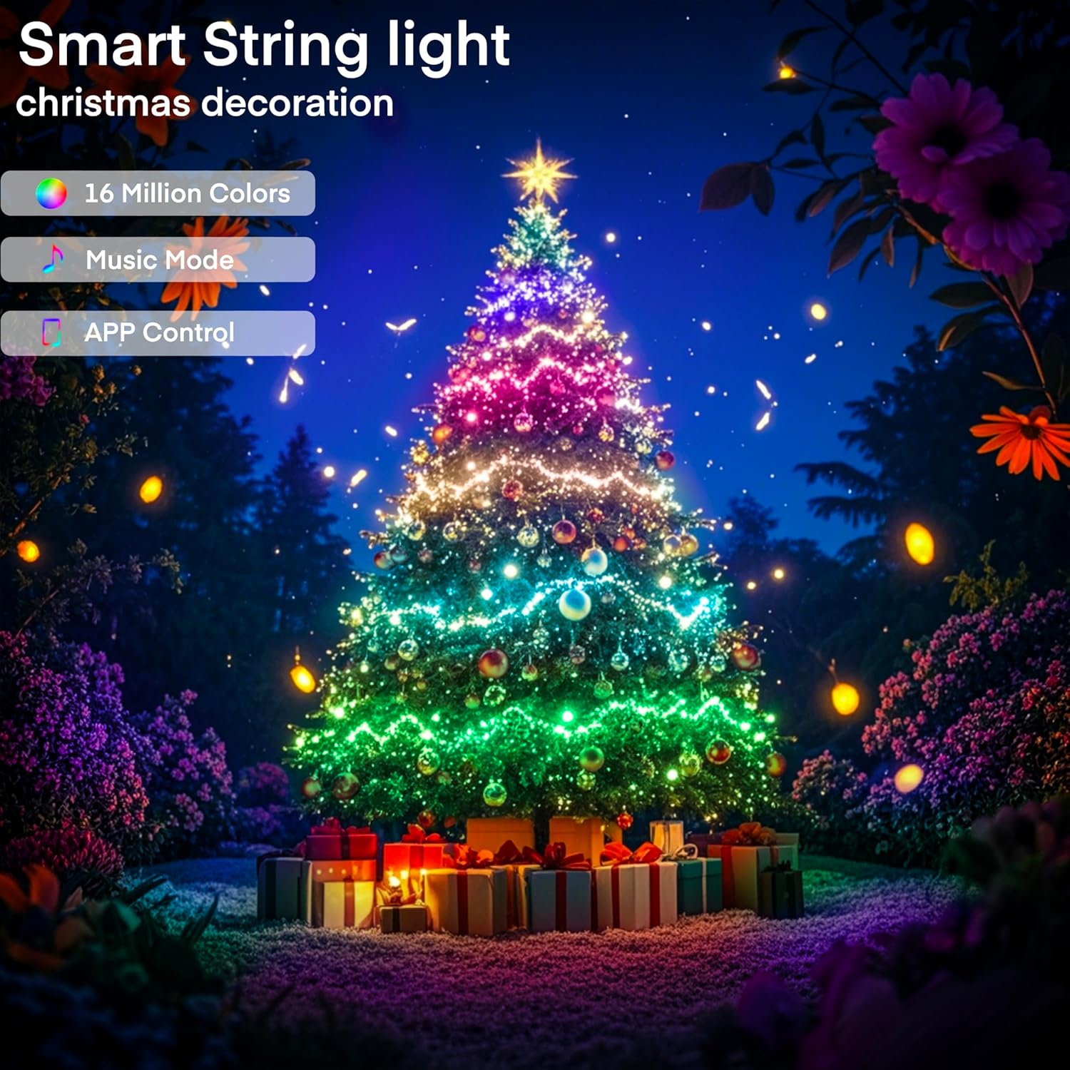 Guirlande lumineuse LED RGBIC  - Home Decor App Free avis et prix