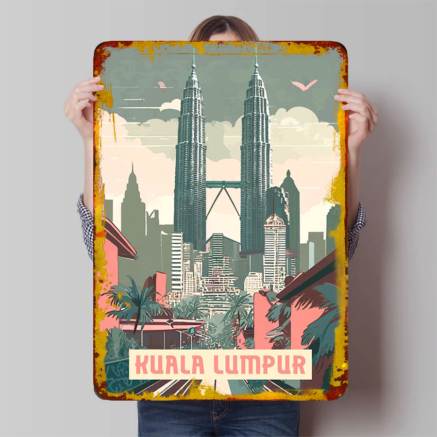 Kuala Lumpur Skyline – Art mur - Home Decor Kuala Lumpur avis et prix