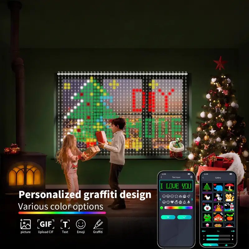 Rideau lumineux intelligent à  - Home Decor App Free avis et prix
