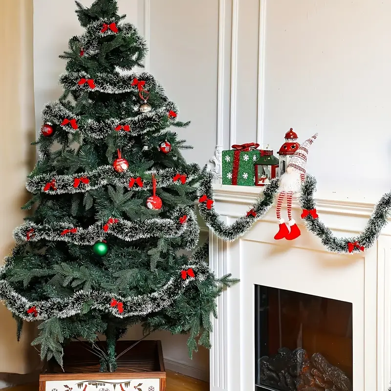 Guirlande de ruban de canne ve - Home Decor Xmas Tree avis et prix