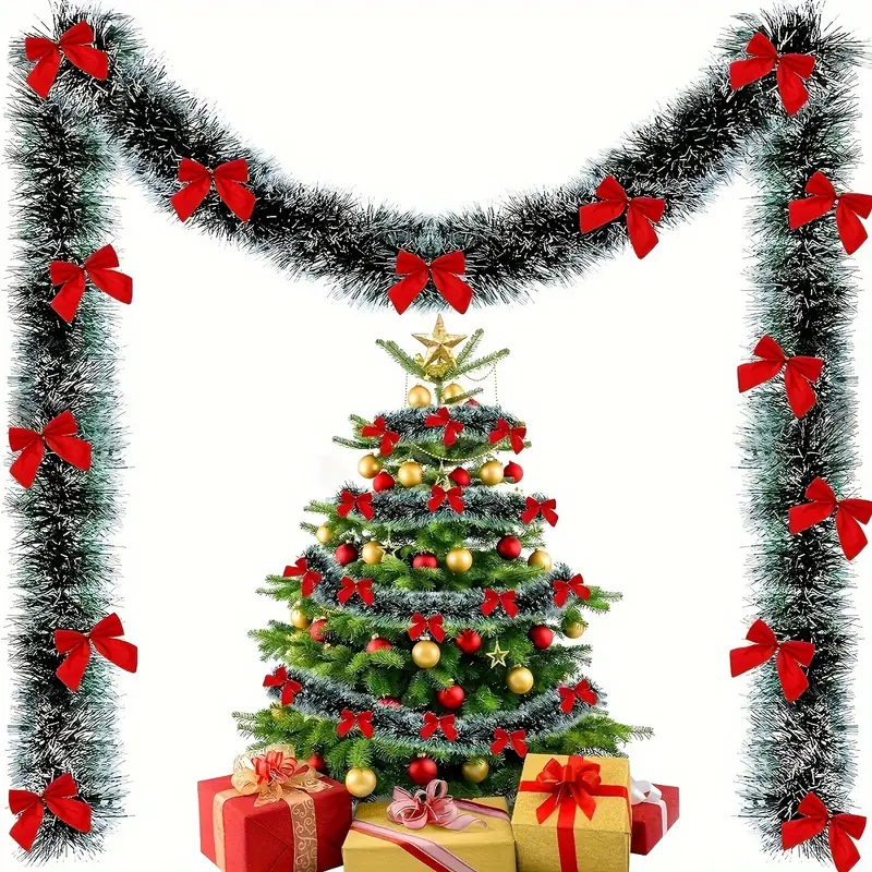 Guirlande de ruban de canne ve - Home Decor Xmas Tree avis et prix
