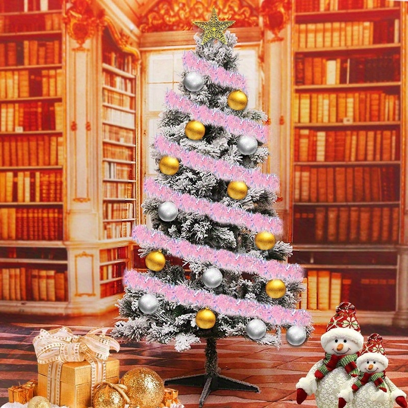Guirlande de Noël rose de 13 p - Home Decor Xmas Tree avis et prix