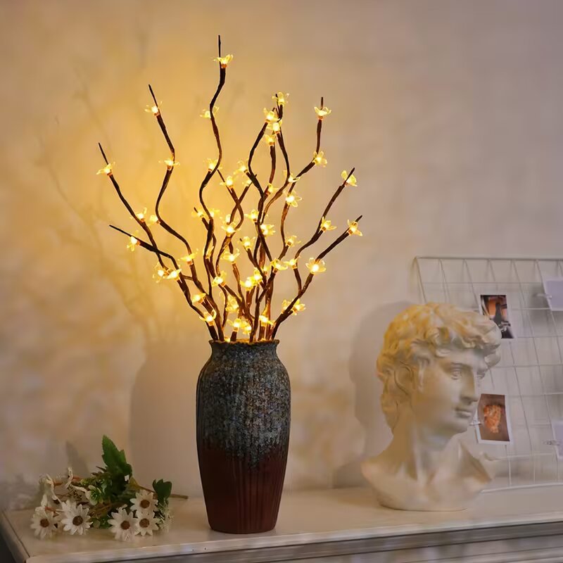 Lampes de branche d'arbre à fl - Home Decor Vase avis et prix