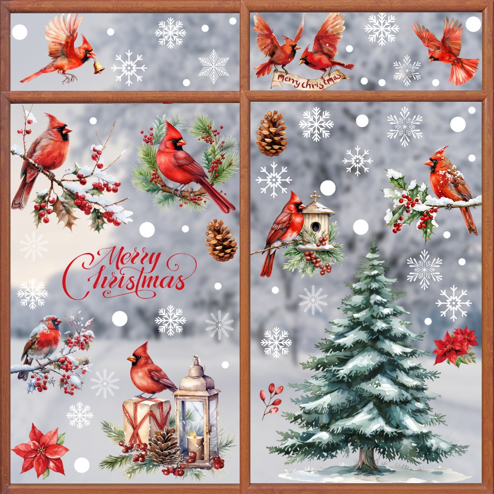 9 autocollants de Noël pour fe - Home Decor Xmas Tree avis et prix