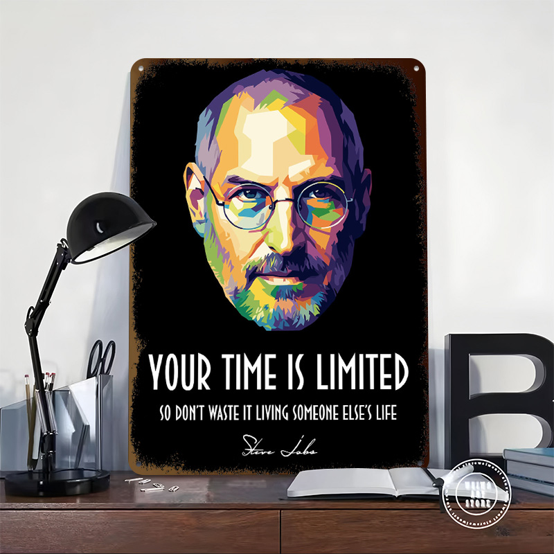 Affiche Murale Métallique Text - Home Decor Jobs avis et prix