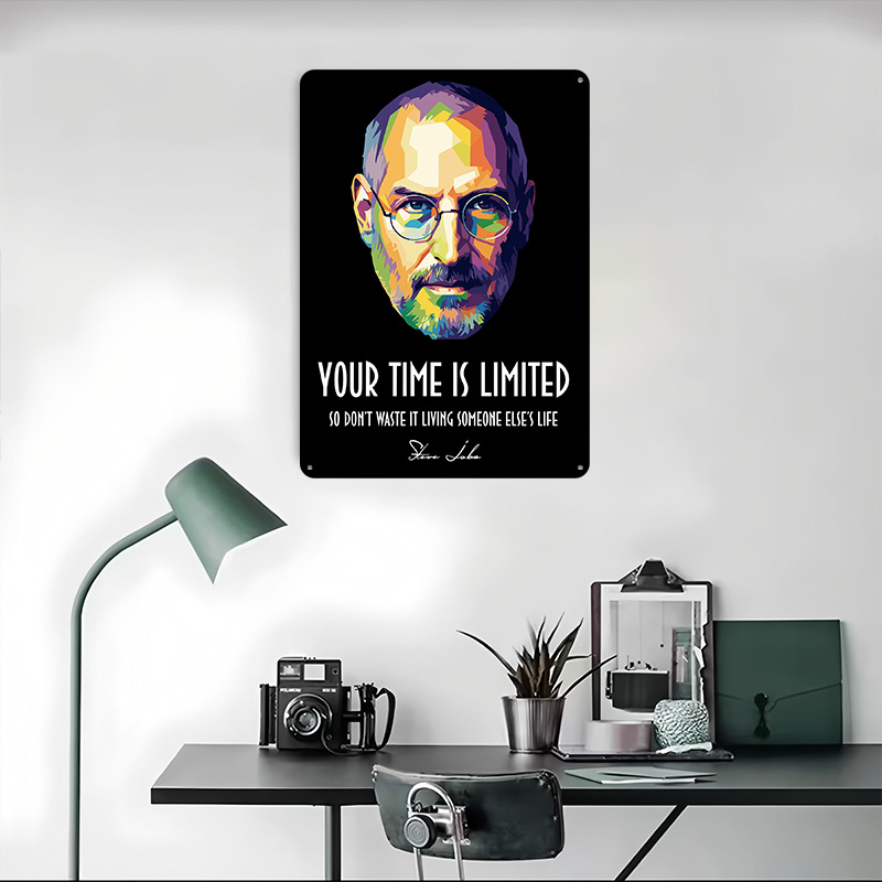 Affiche Murale Métallique Text - Home Decor Jobs avis et prix