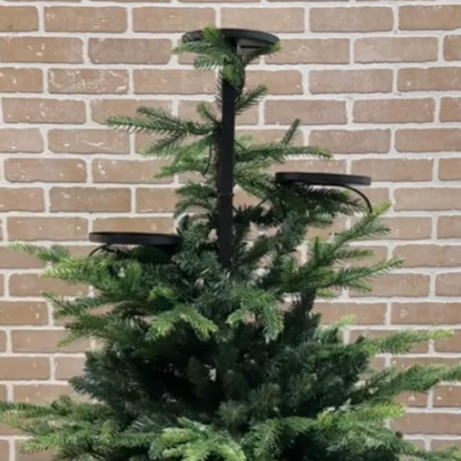 Décoration d'arbre triple noir - Home Decor Xmas Tree avis et prix