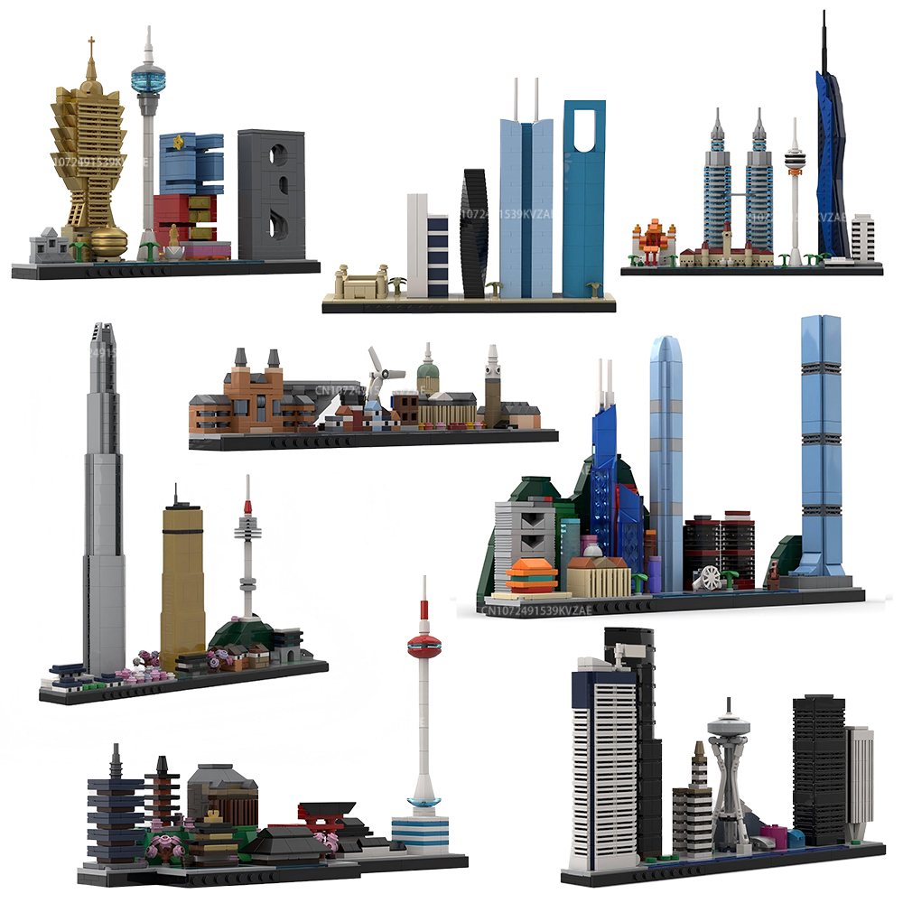 MOC City Skyline – blocs de co - Home Decor Kuala Lumpur avis et prix