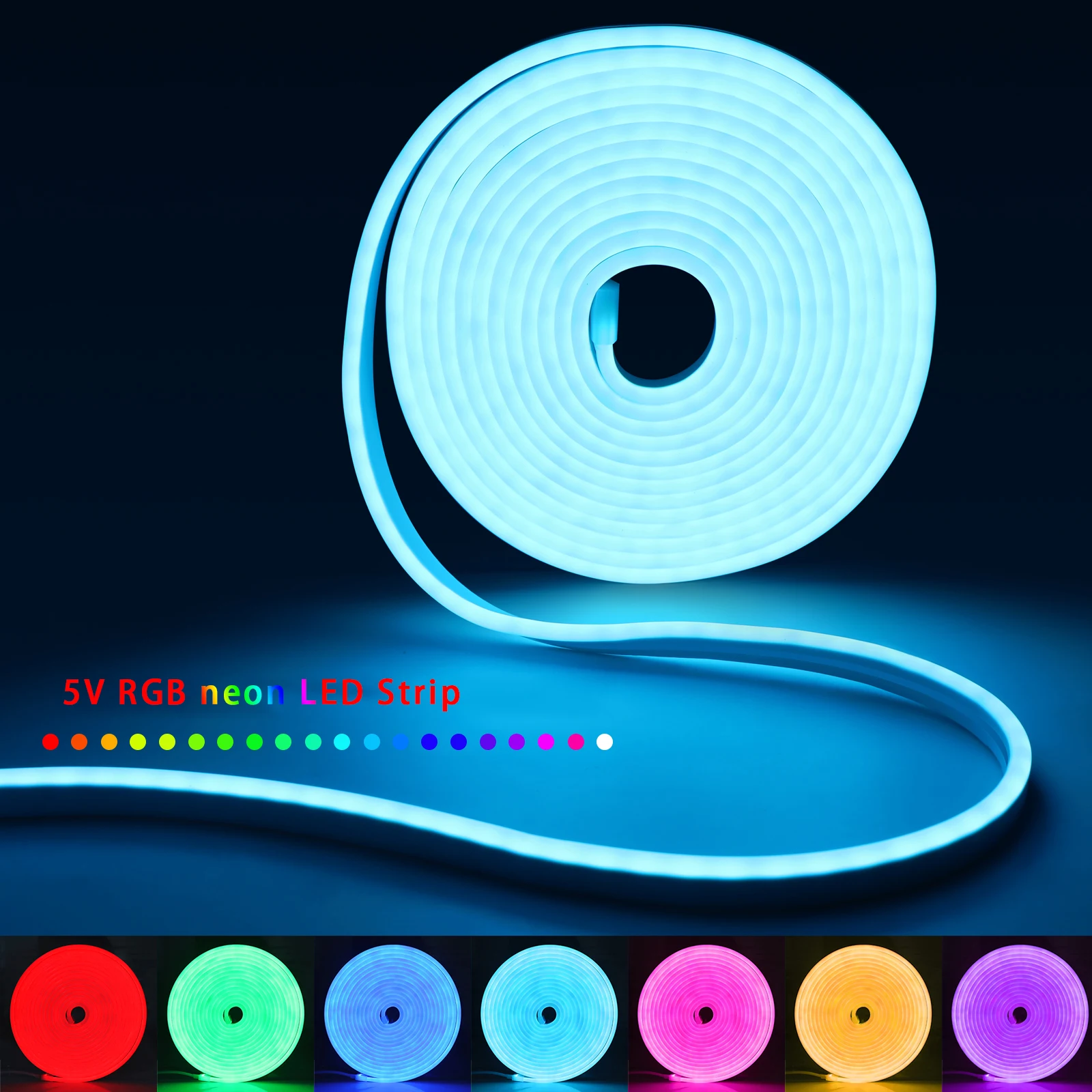 Bande lumineuse LED néon RGB,  - Home Decor App Free avis et prix